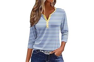 3/4 Sleeve Tops for Women