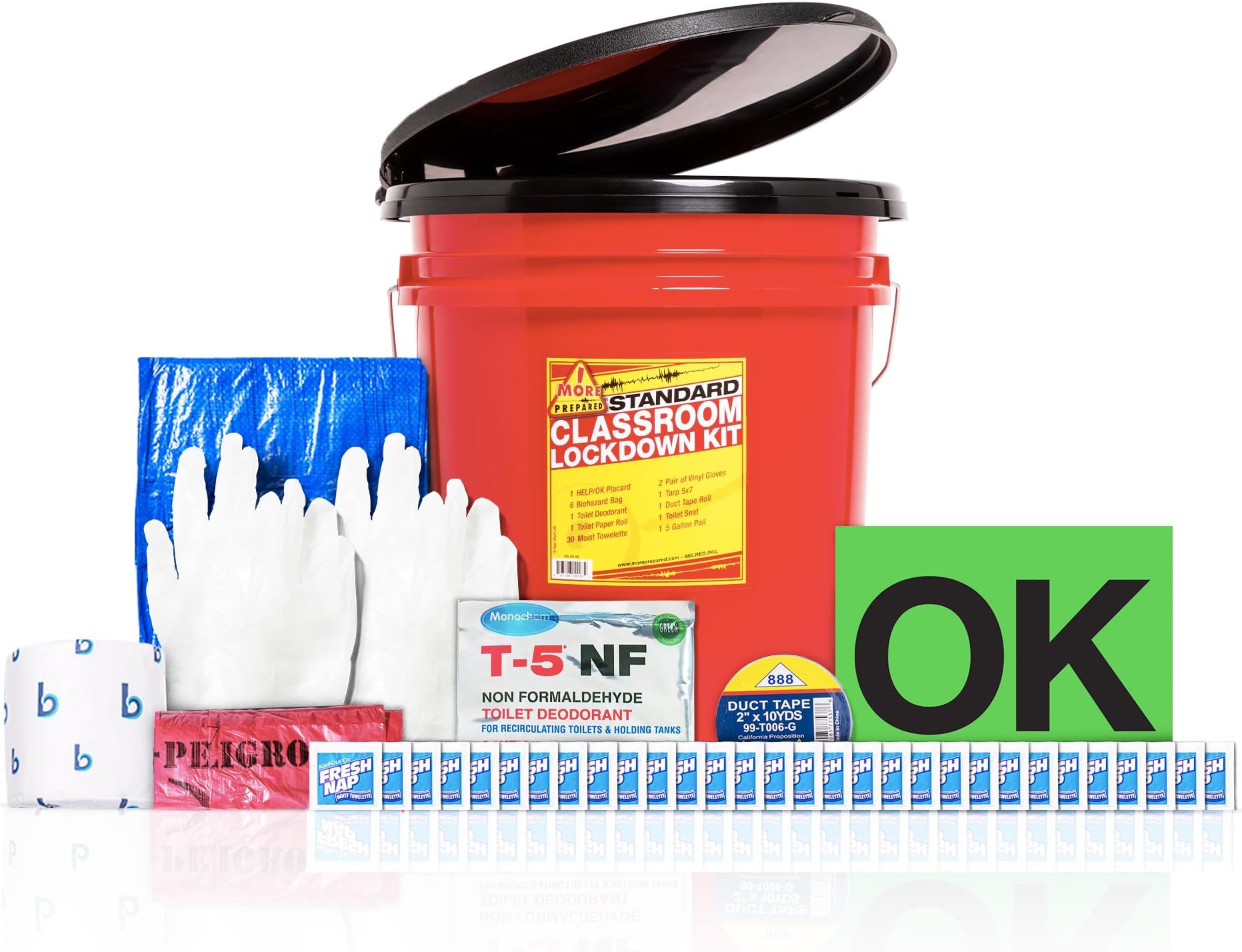 Standard Classroom Lockdown Kit with Seat