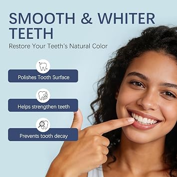2PCS Tooth Paint,Tooth Polish White,Instant Teeth Whitening,Portable Gentle Teeth Whitening Kit,Safe Formula & Long-Lasting,10ml