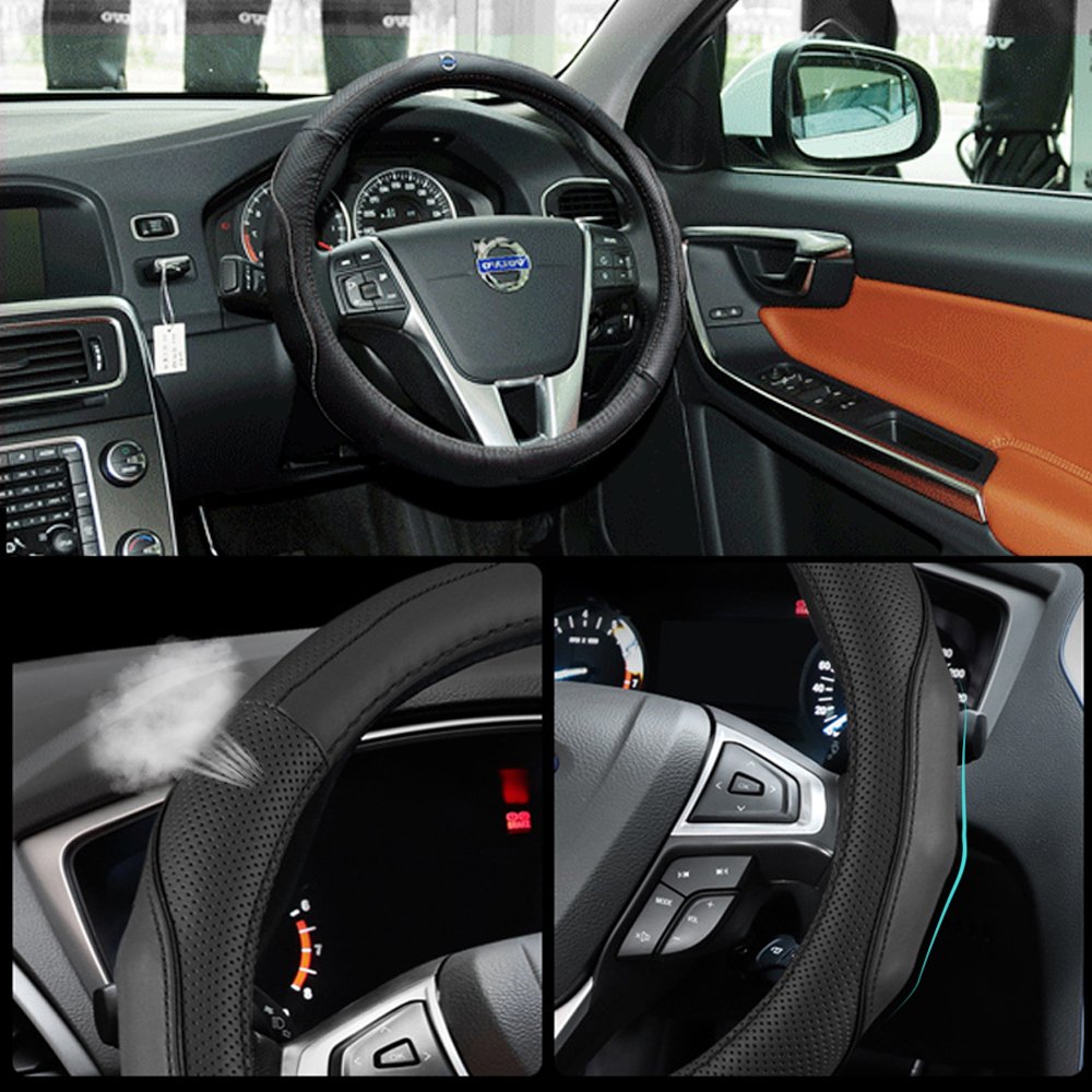 Amazon | ボルボ VOLVO ハンドルカバー ステアリングカバー