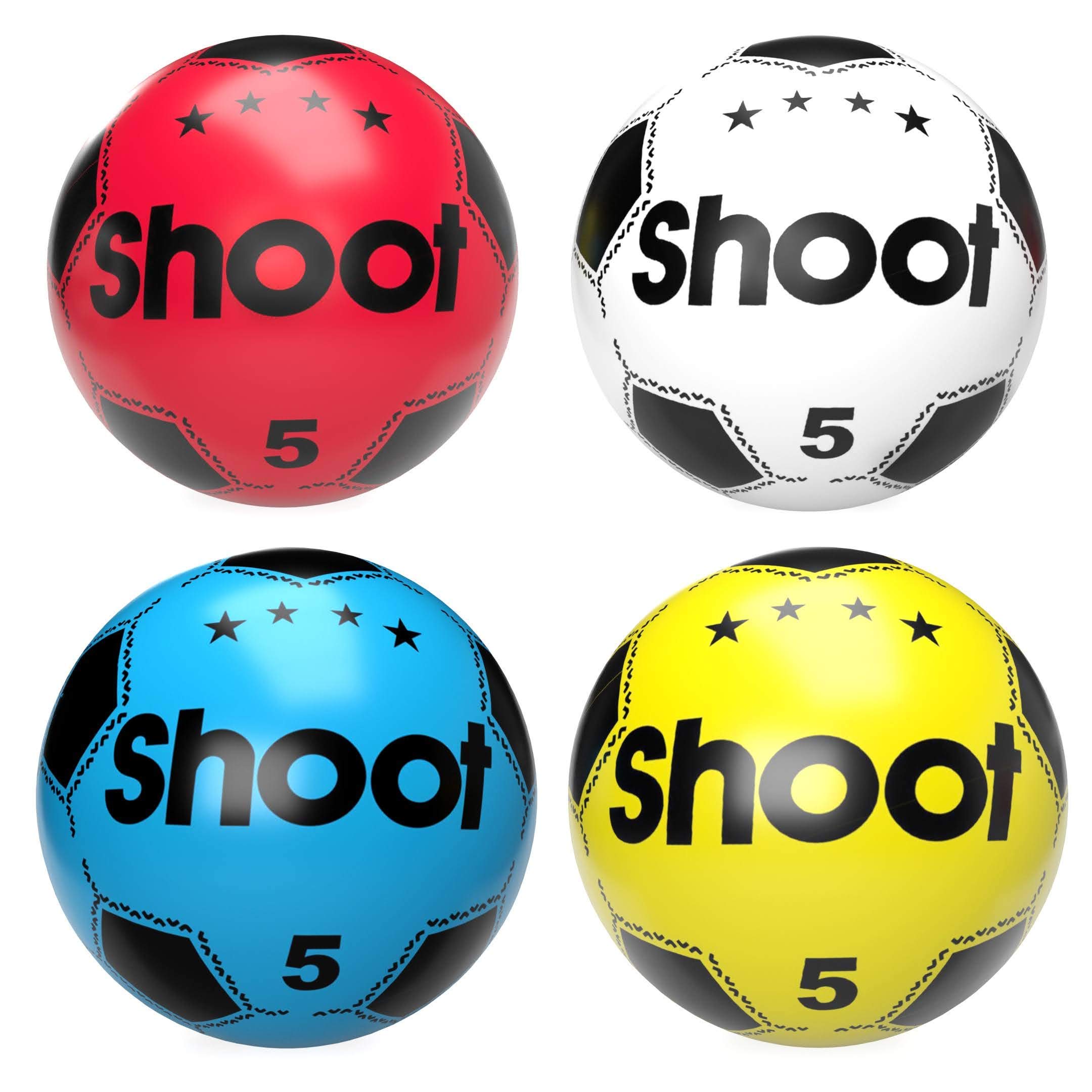 Buy (Pack of 20) Soccer Shoot PVC football For Kids (Deflated