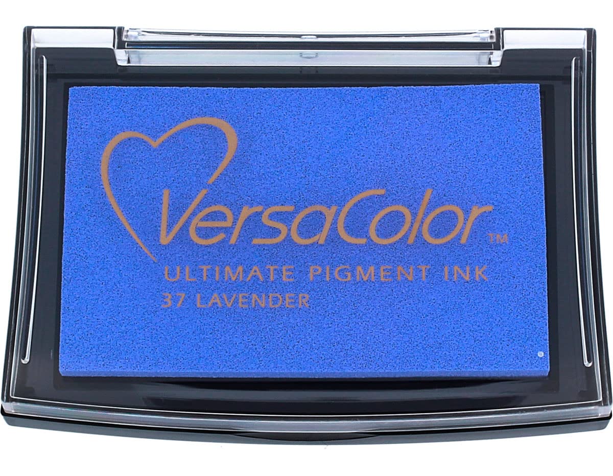 Tsukineko Versacolor Pigment Ink Pad - Lavender, pad size: 7,6 x 4,7 cm
