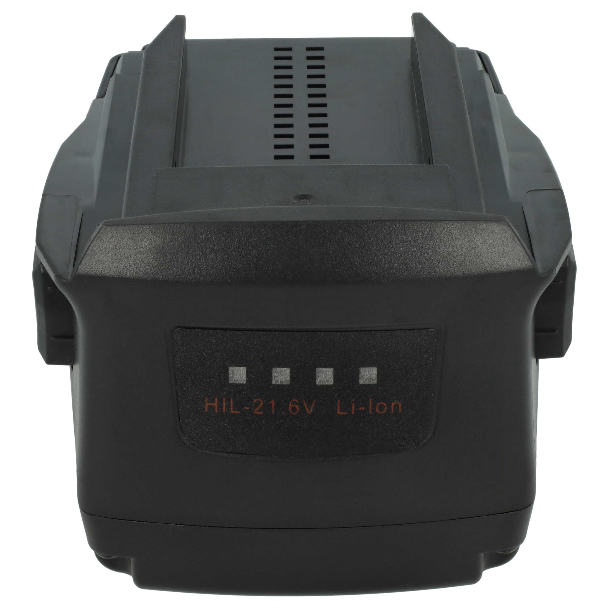 vhbw 2x batteria compatibile con Hilti SJT 6-A22, SL 2-A22, SL 6-A22, SR 4-A22, SR 6-A22, SPN 6-A22 utensile elettrico (5000 mAh, Li-Ion, 21,6 V)
