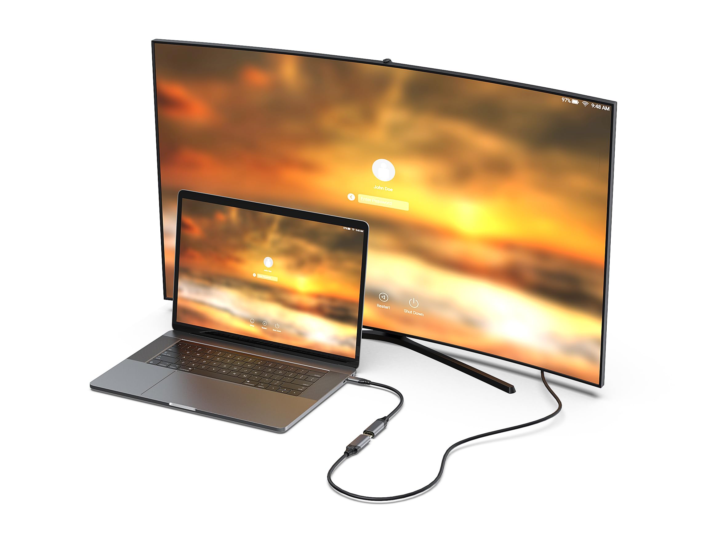 Equip 133492 adapter USB C na HDMI-2.1, 8K/30Hz