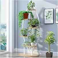 鉄製植物ディスプレイフレーム Amazon.co.jp: フラワーディスプレイスタンド、3レイヤーの花屋