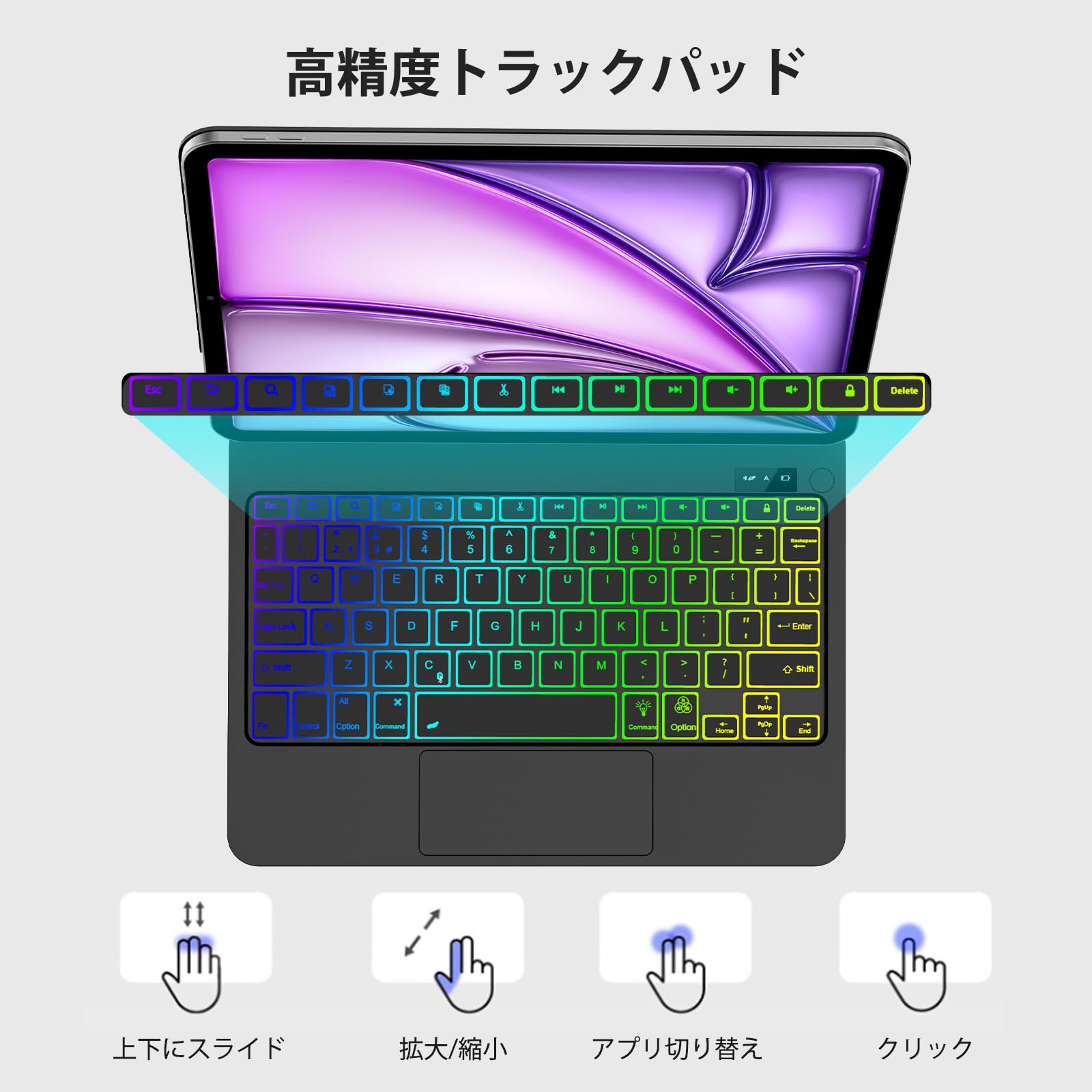 Amazon.co.jp: [2026革新モデル]マジックキーボード iPad Pro 11インチ