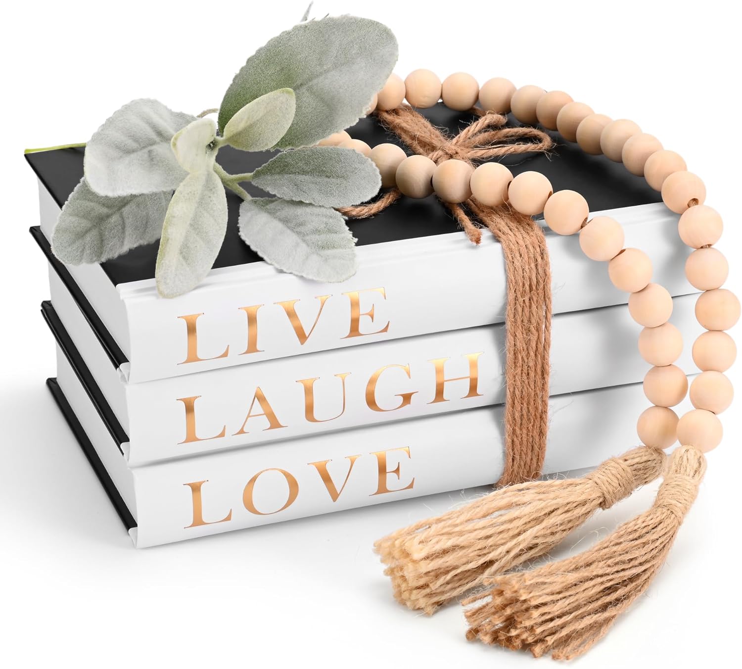 Decorative Books for Home Decor, Farmhouse Stack Books, Coffee Table Books Décor for Living Room,Hardcover Faux Books for Decoration,Shelf Display Books Decor with Wood Bead Tassels Decorative Books for Home Decor, Farmhouse Stack Books, Coffee Table Books Décor for Living Room,Hardcover Faux Books for Decoration,Shelf Display Books Decor with Wood Bead Tassels