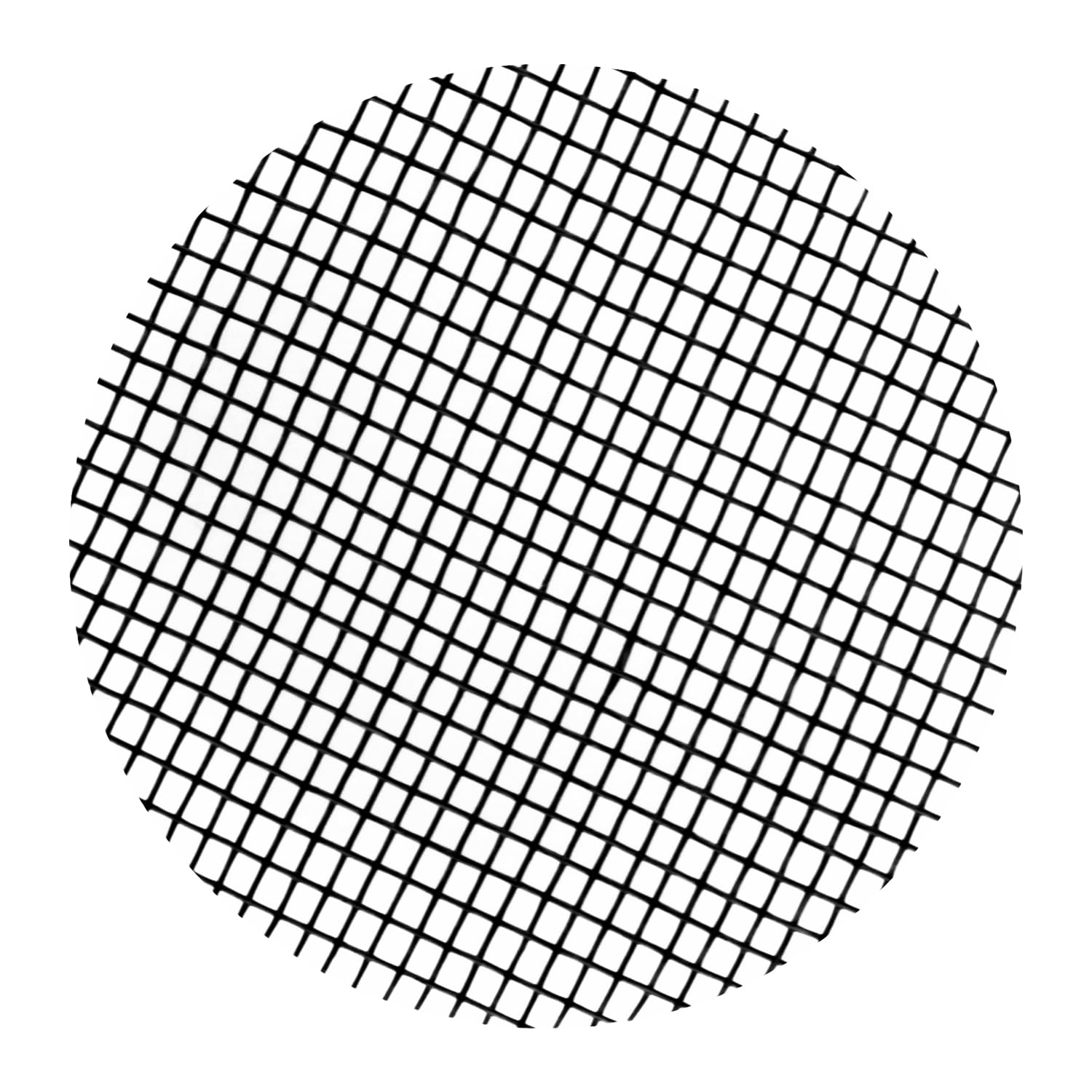 Bojueshaw Black 100Pcs Flower Pot Hole Mesh Pad,Round Plastic Mesh Sheet,Plant Potting Bonsai Bottom Grid Mat For Prevent Soil Loss Drainage Screen