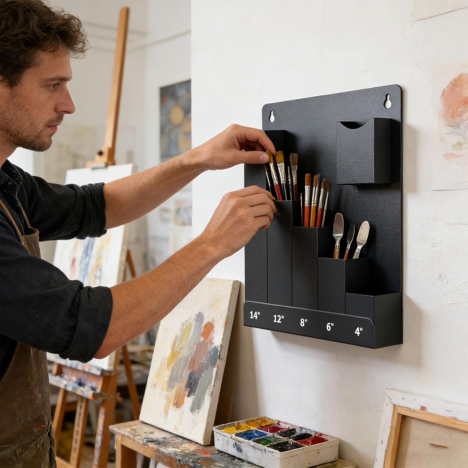 コンパクト ケーブル タイ プランナー 1 個パック 壁掛け ワークショップ ガレージ トレーラー ストレージ 拒否 建物必須 常設