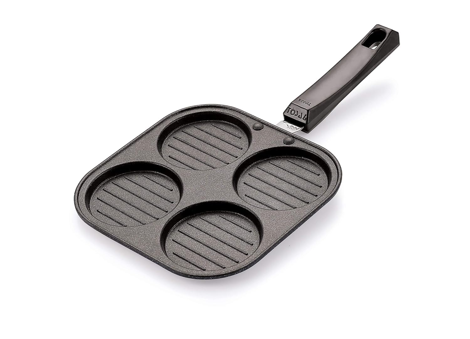 DEV INDUSTRIES Square Grill Non-Stick 4 Cavities Multi Snack Maker, (Mini Uttapam/Pancake Maker)-image-31