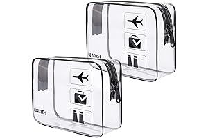 TSA Approved Clear Travel Toiletry Bag: Essentials for Stress-Free Air Travel
