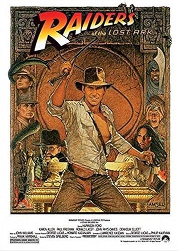 BUY ART FOR LESS Officially Licensed Indiana Jones - Raiders