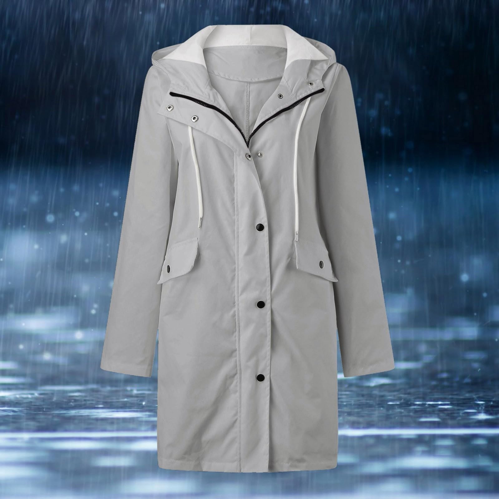 Chaqueta Impermeable Para Mujer, Transpirable, Tallas Grandes, Impermeable, Softshell Negra, Amarilla Exteriores, De Transición, Ligera Parka Mujer Chubasquero Rojo Chaquetones Casual