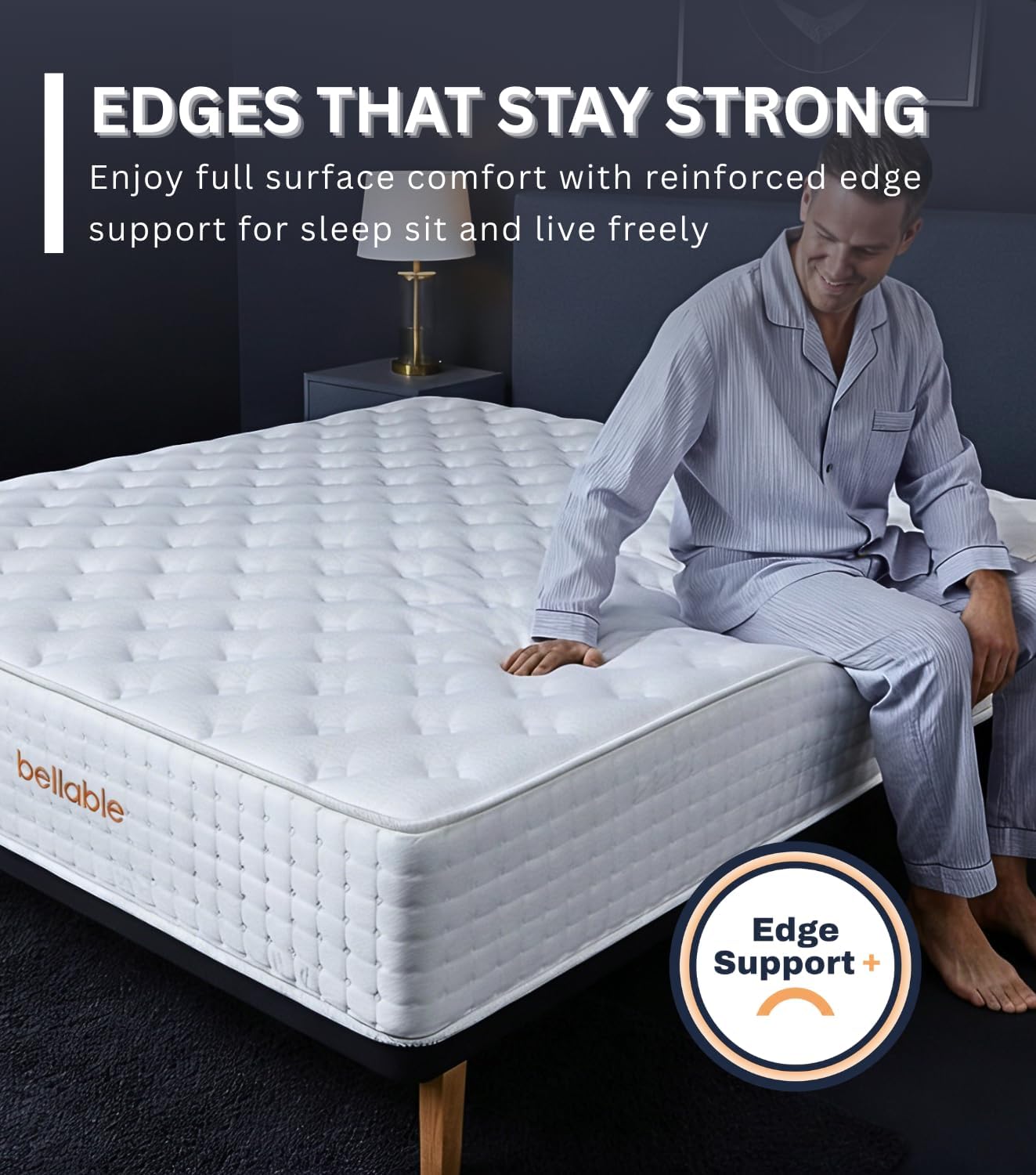 Full XL Mattress, 14 Inch Hybrid Full Mattress in a Box with Gel Memory Foam & Individually Pocket Springs, Medium Firm for Pressure Relief, Motion Isolation, Back Pain Relief CertiPUR-US Certified