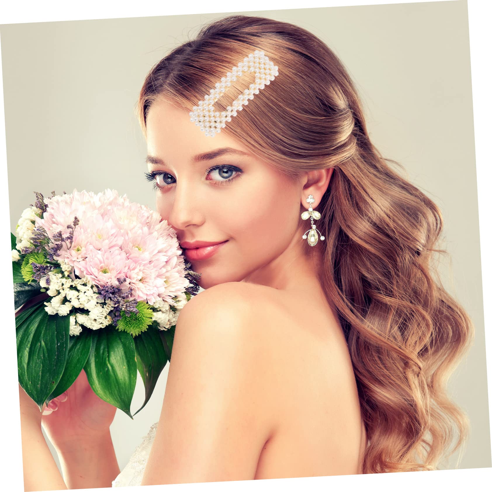Housoutil 40stücke Teiliges Perlen-haarspangen Für Damen Elegante Haarklammern Als Stilvolle Haaraccessoires Für Hochzeiten Partys Und Alltag Zur Verschönerung Jeder Frisur