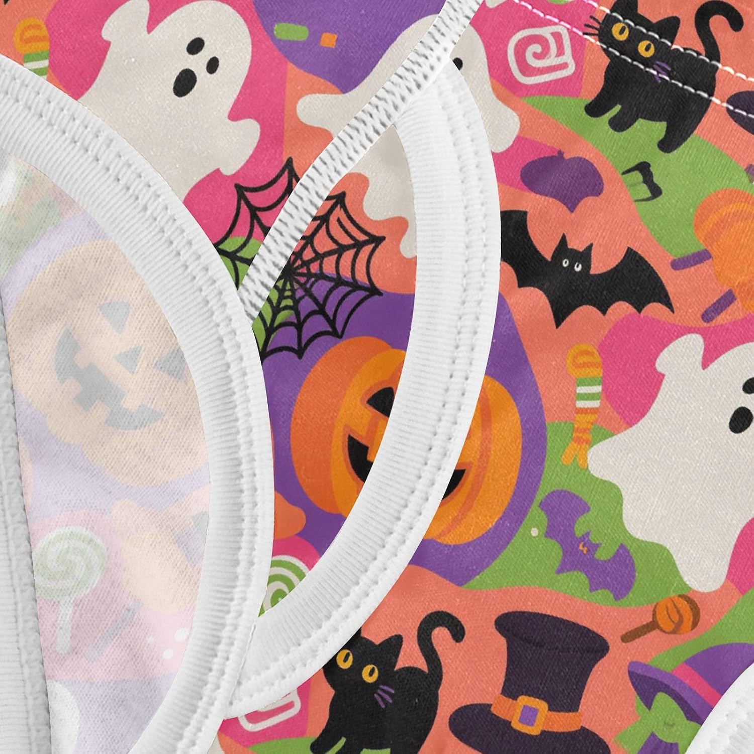visesunny Boys Potty Training Underwear Cute Colorful Halloween Breathe Cotton Briefs Size 2T-8Y for Toddler