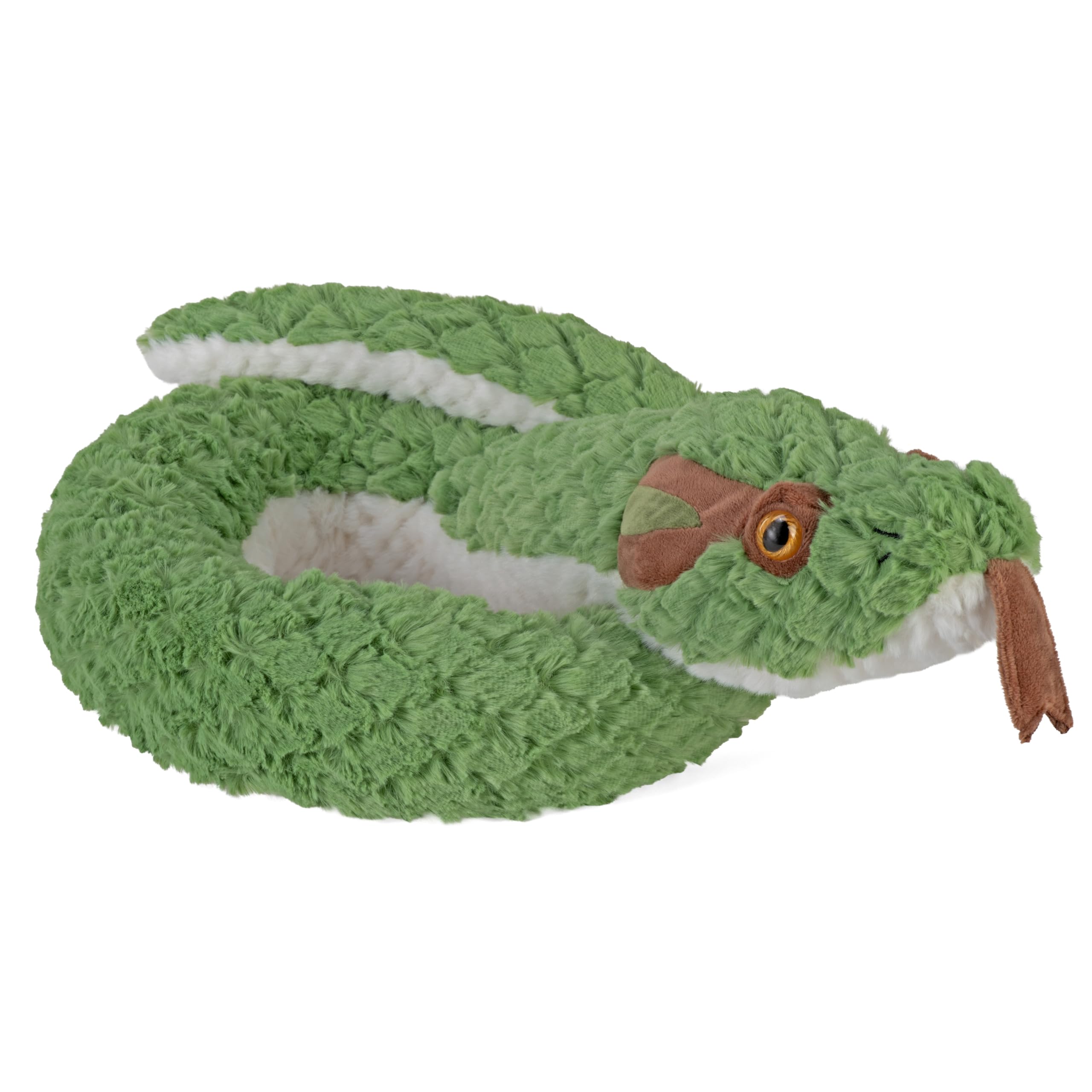 Wild Republic Luxury Snakes Anaconda, Stuffed Animal, 54 Inches, Plush Toy, Fill is Spun Recycled Water Bottles