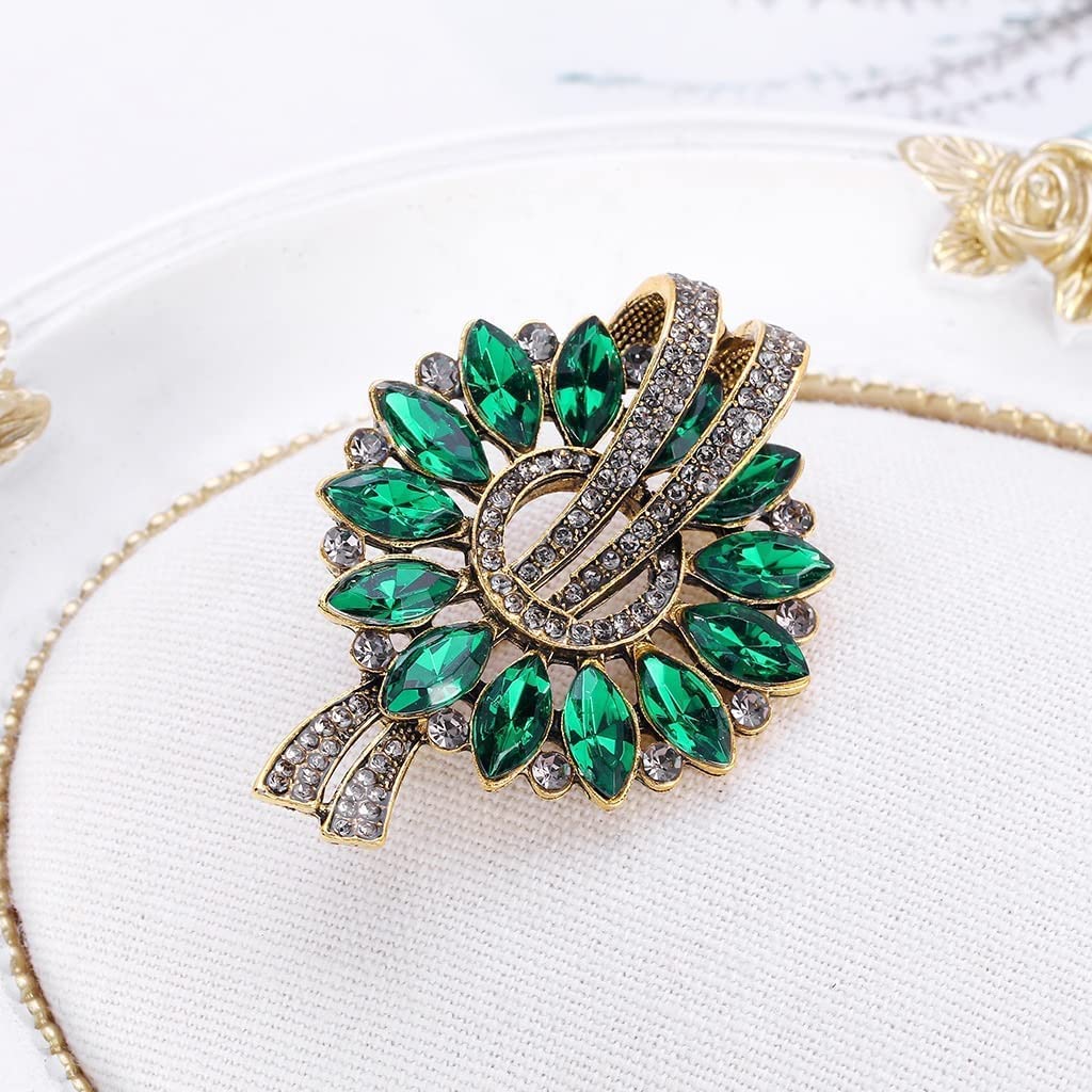 Broschen Legierung Mode Exquisite Brosche Blumenschmuck Anstecknadel Geschenk für Frauen Schalnadel Dekoration Zubehör Kragennadel