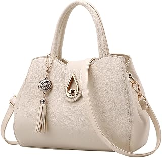 Bolsa de hombro de moda, bolsa de mano, bolsa deportiva de moda, bolsa de hombro cruzada, organizador de equipaje (blanco, talla única)