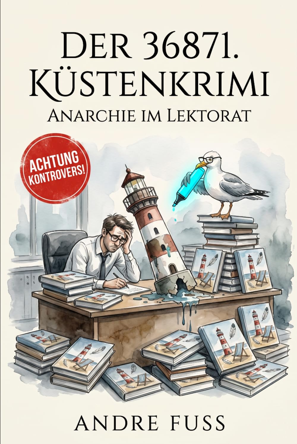 Der 36871. Küstenkrimi: Anarchie im Lektorat (Kontroverse Satiren aus dem Leben)