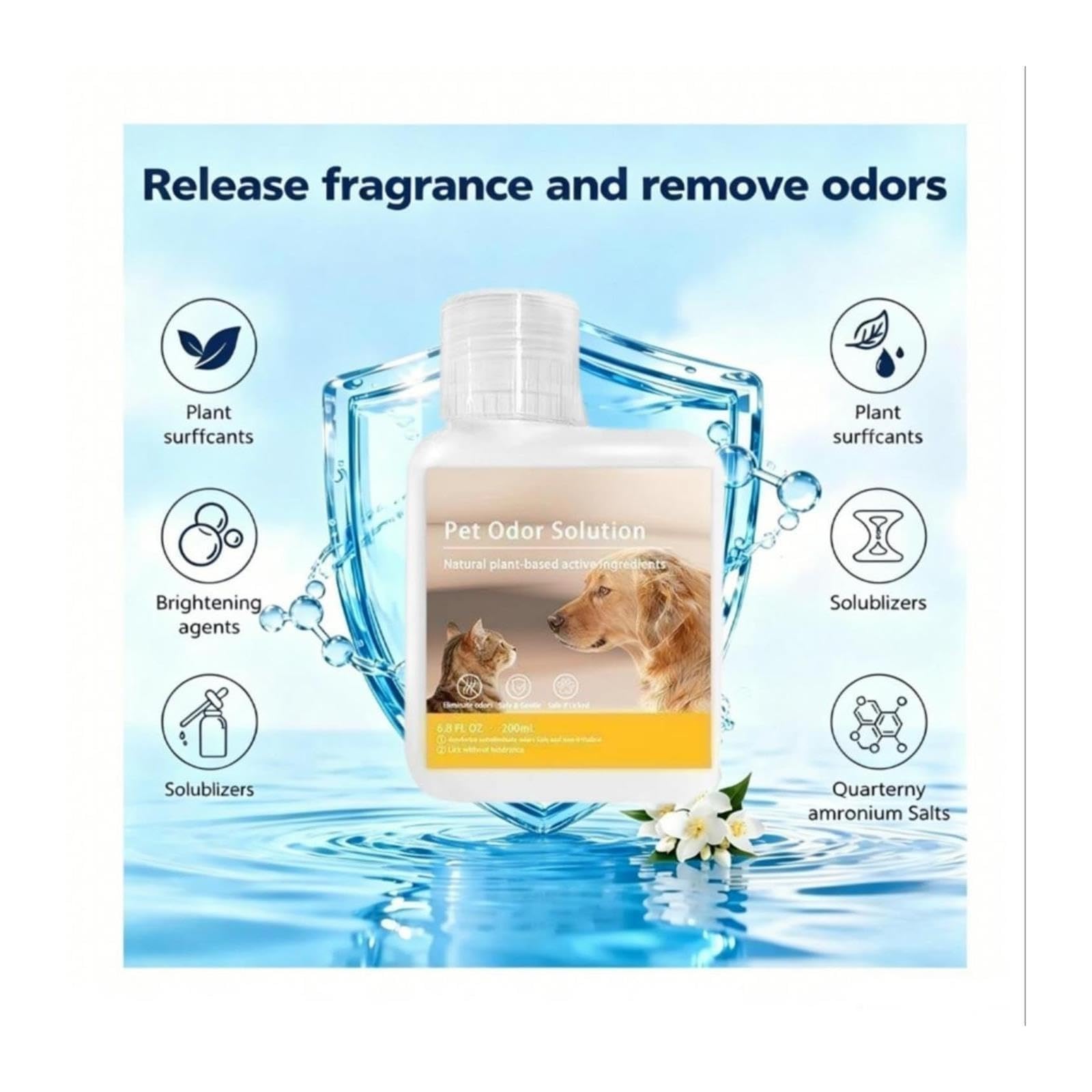 Deodorante For Animali Domestici. Compatibile Con Dreame L60 Ultra FE