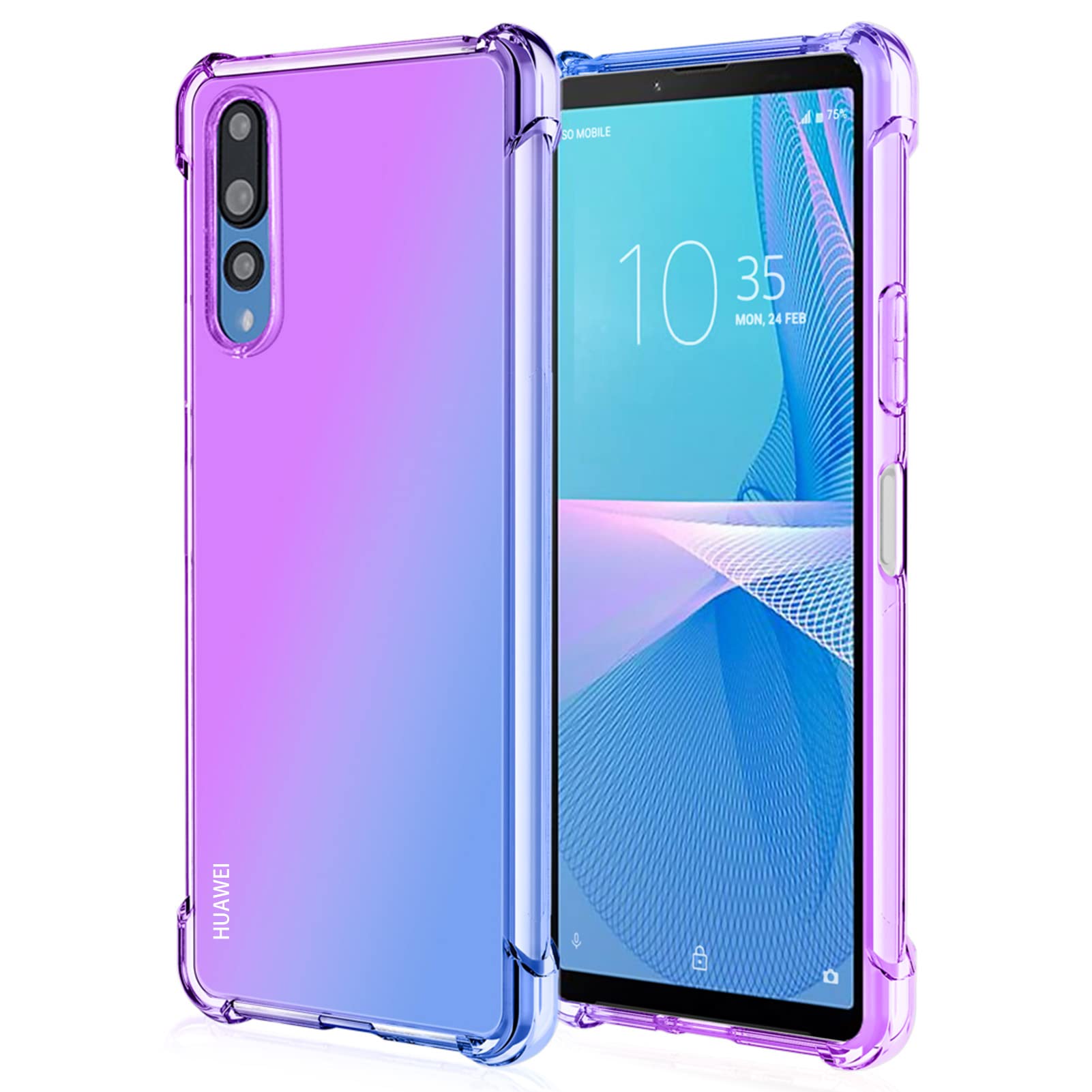 Amazon.co.jp: WZOYXOC と互換性のある Huawei P20 Pro 用のケース