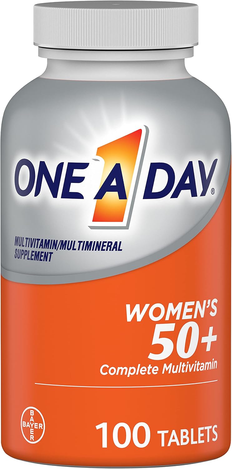 One A Day Women's 50+ Advantage Multivitamins, 100 Count