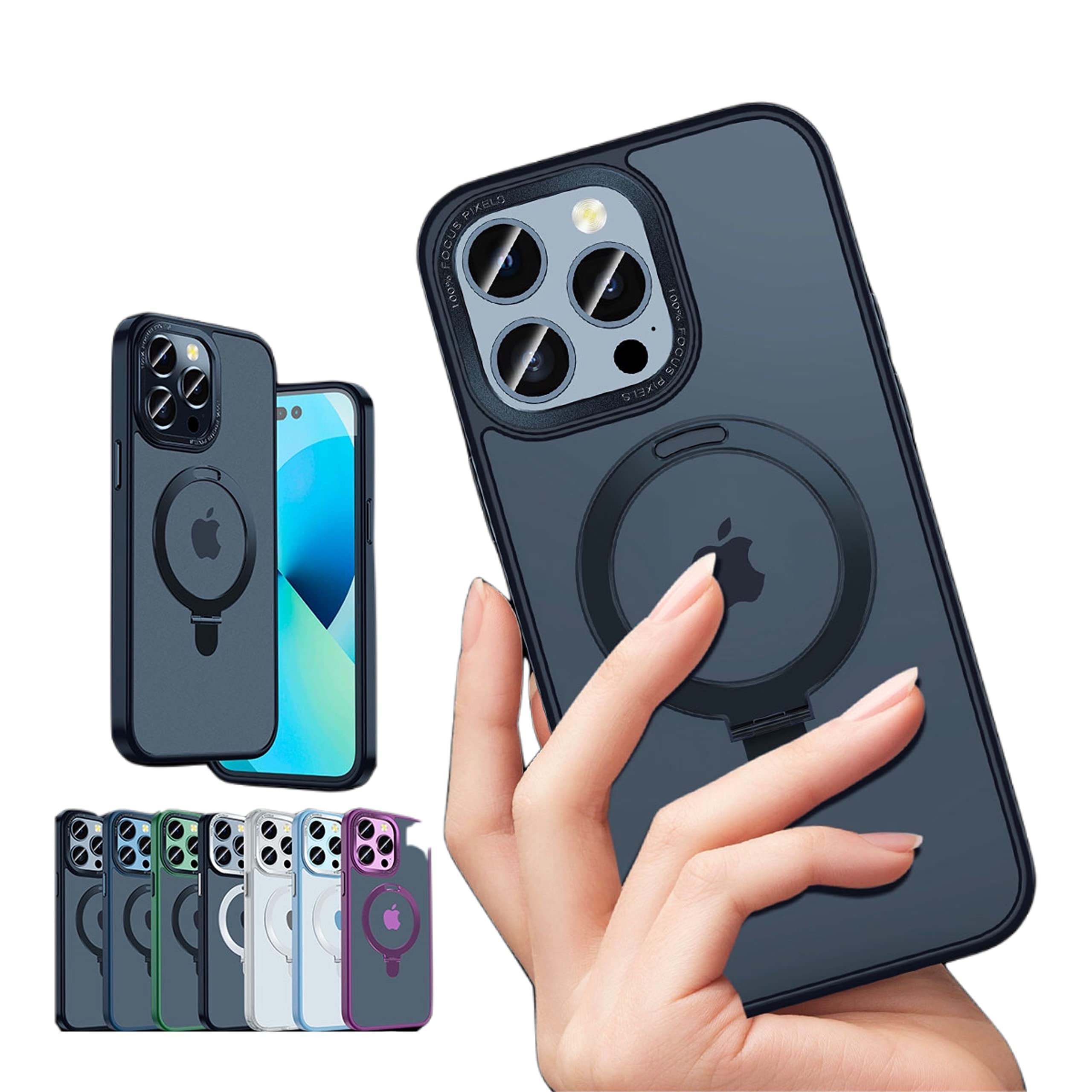 Amazon.co.jp: iPhone13/14 ケース スタンド機能ビジネス スマホケース