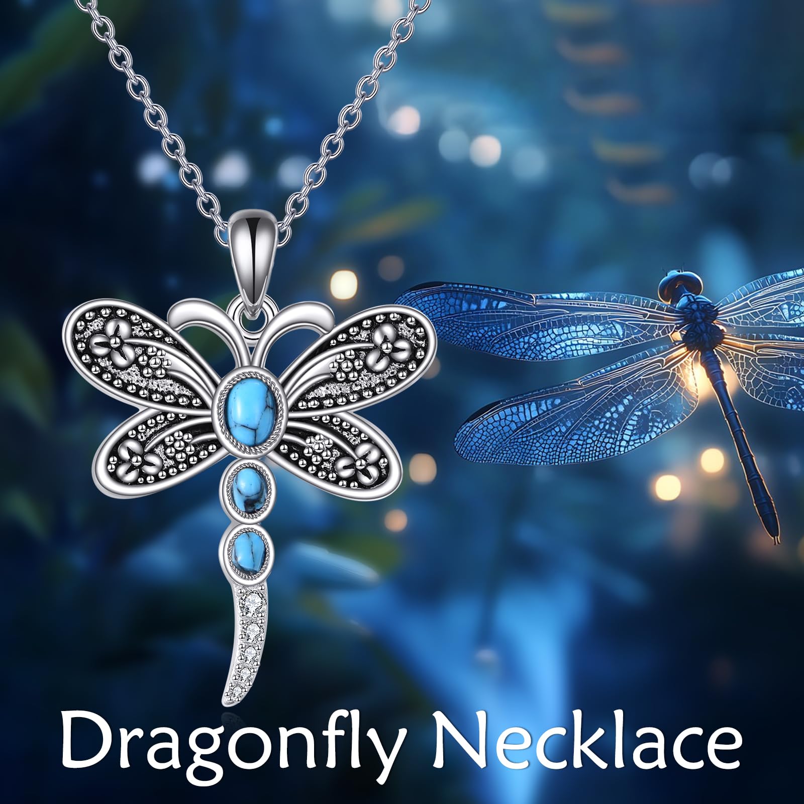 POPLYKE Spinne/Schmetterling/Fuchs/Killerwal/Pande/Hai/Katze/Eule/Meerjungfrau Kette 925 Sterling Silber Tier Halskette Anhänger Schmuck Geschenke für Frauen
