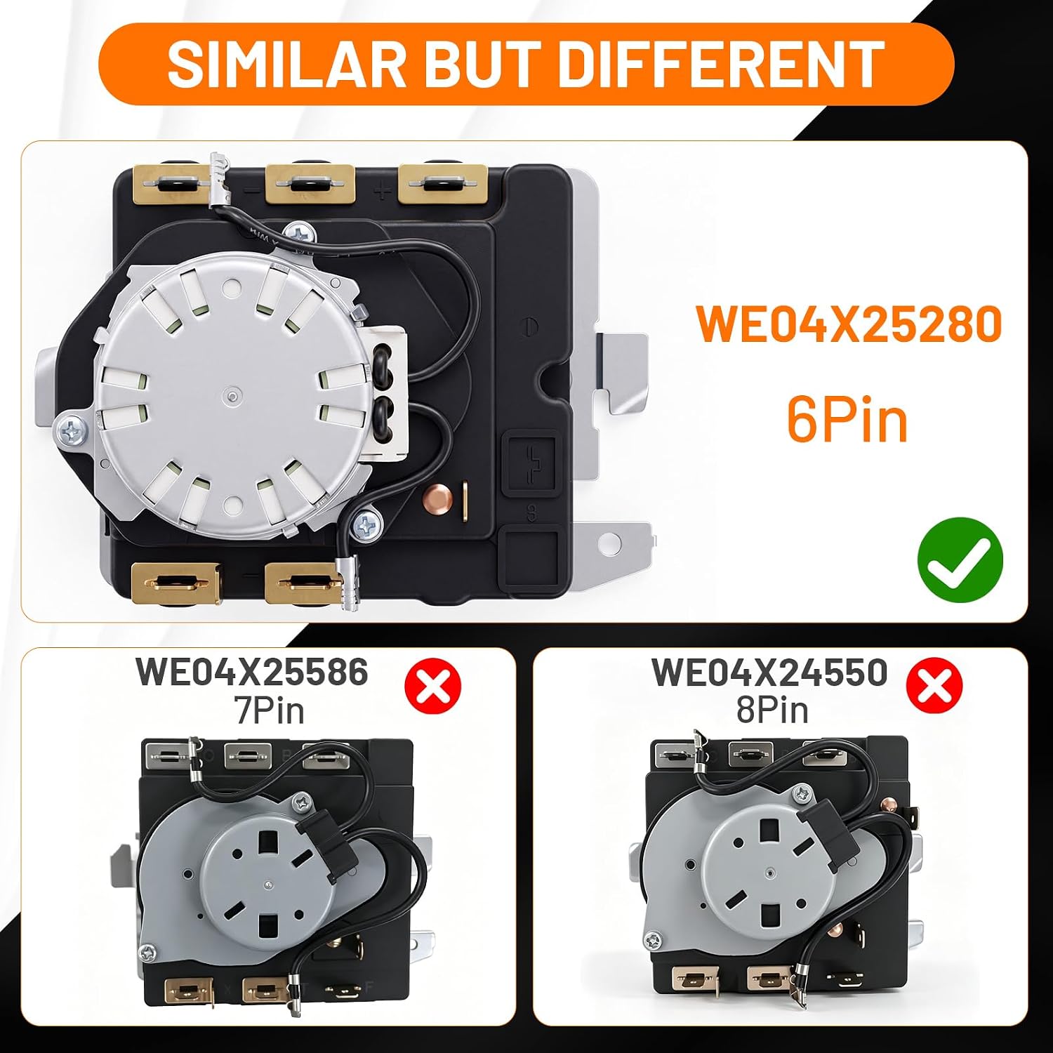 GTD33EASK0WW GTX22EASK0WW GTX33EASK0WW Fits for GE Dryer Timer Replacement