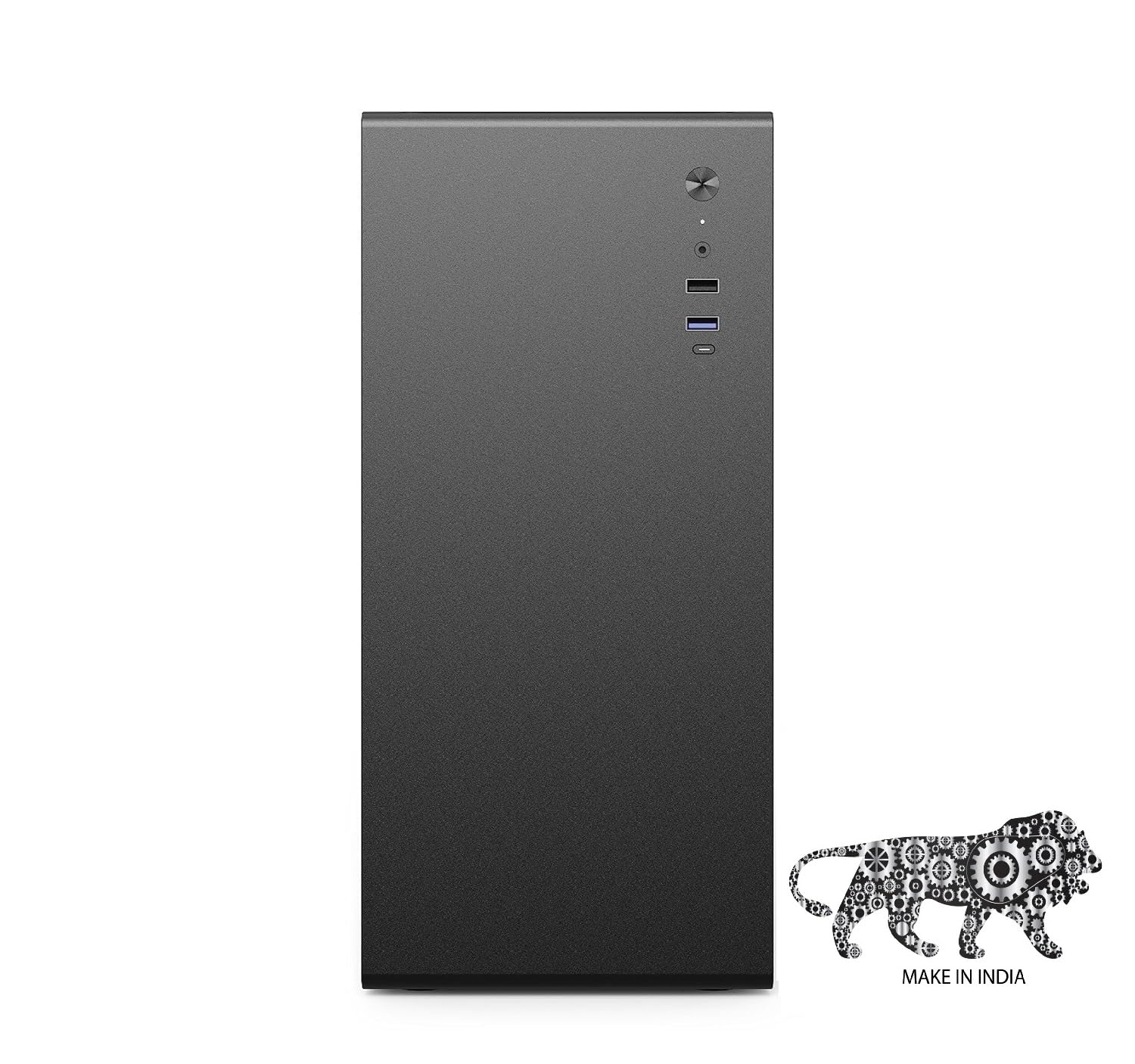 SYNTRONIC Computer Desktop PC (Core i3-7th Gen || 8GB DDR4 RAM || 256GB SSD || HDMI || VGA || Ethernet || WiFi & Bluetooth || USB 3.0 || Win 11 PRO & MS Office Licensed) Metal Body (Type C)