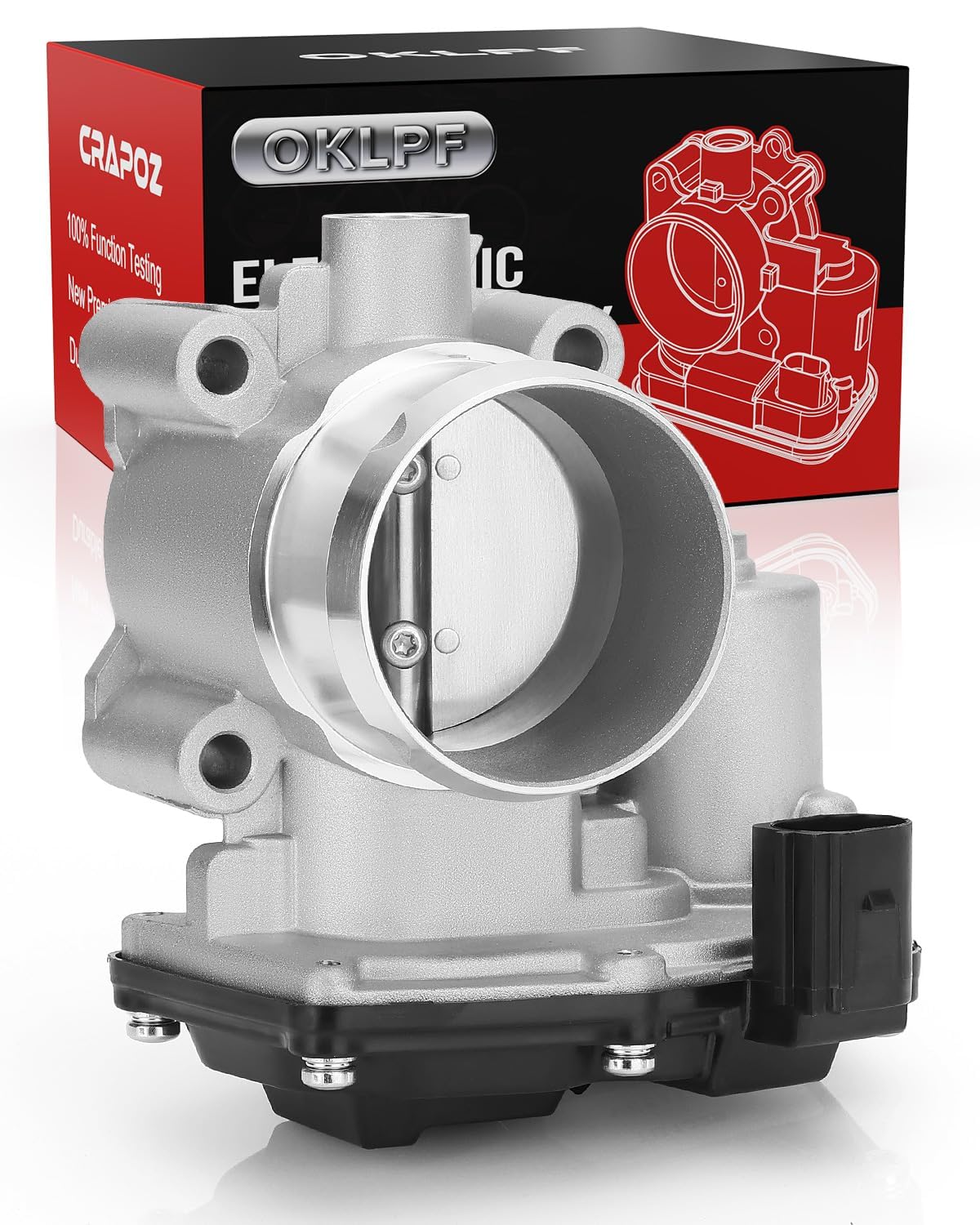 OKLPF Electronic Throttle Body Compatible with Ford Models Escape Fusion 2014 2015 2016 2017 2018 2019 2020 L4 1.5L，Replacement Number TB1329 67-6039