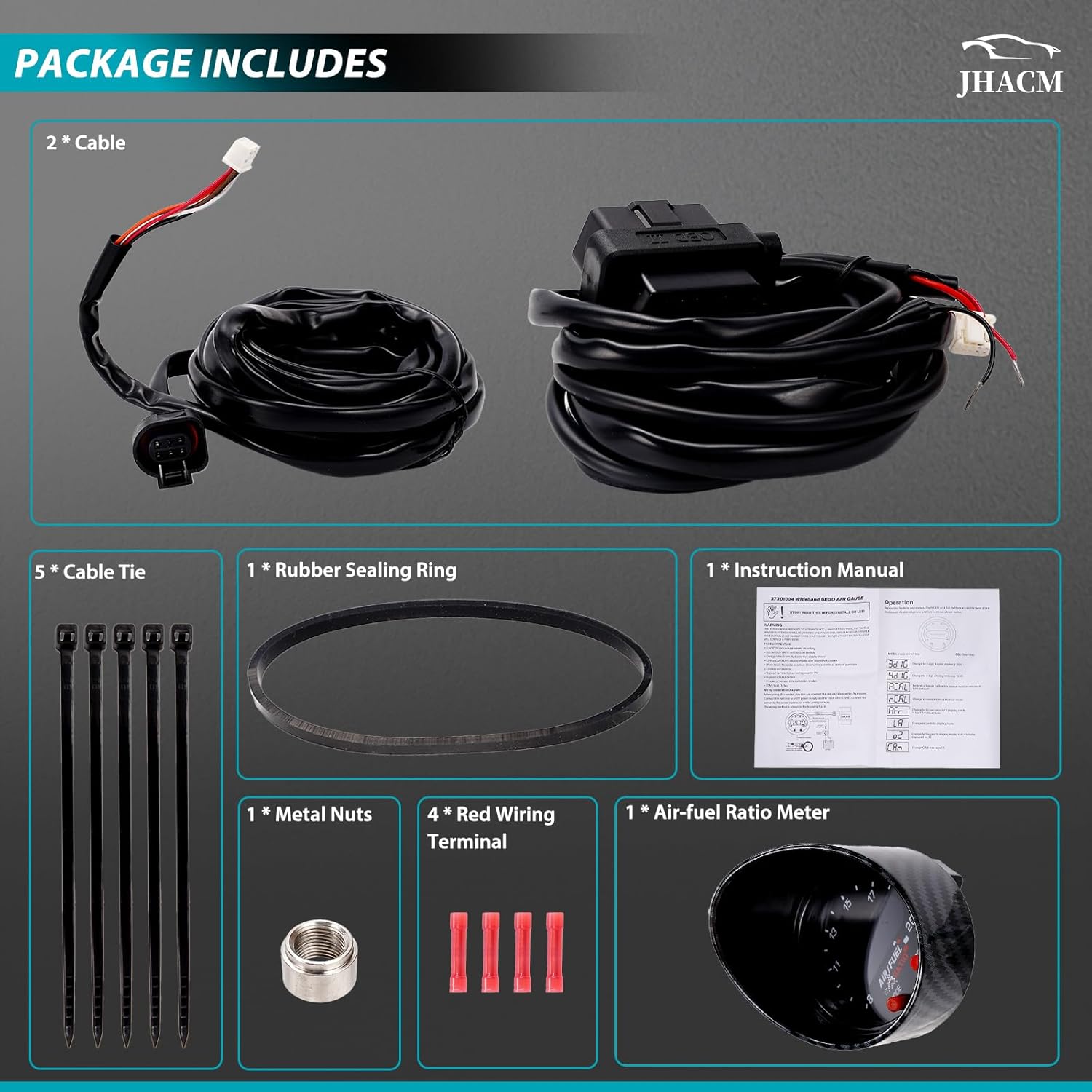 30-0334 Afro Sensor Controller (X-Series Wideband Ugo Gauge with Obie Connectivity) Fits for Ford Mustang 1986-1998,Chevrolet Camaro 1993-2007,Pontiac Firebird 1993-2006,Volkswagen Golf 2000-2004
