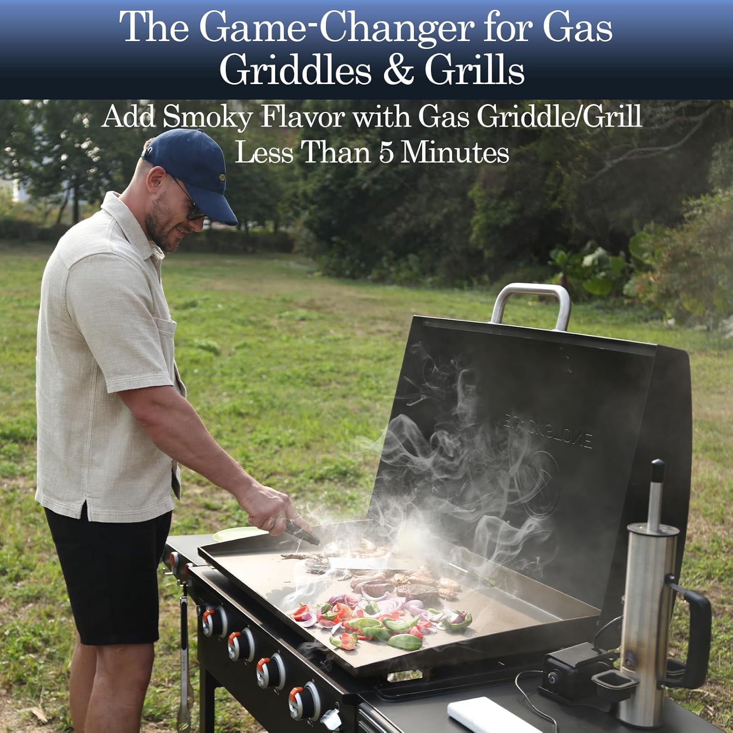 Cold Smoke Generator for BBQ Grills & Smokers – Boost Smoke Output & Flavor, Heavy-Duty Stainless Steel Cold Smoker Attachment for Meat, Cheese, Salmon，Fish, Bacon,Fits Traeger, Pit Boss,Weber Ect.