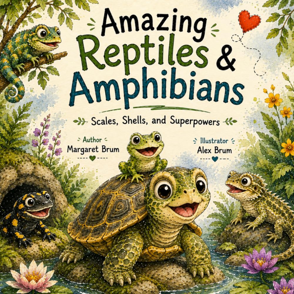 Amazing Reptiles & Amphibians: Scales, Shells, and Superpowers (What, How, Why — Big Questions for Curious Minds)
