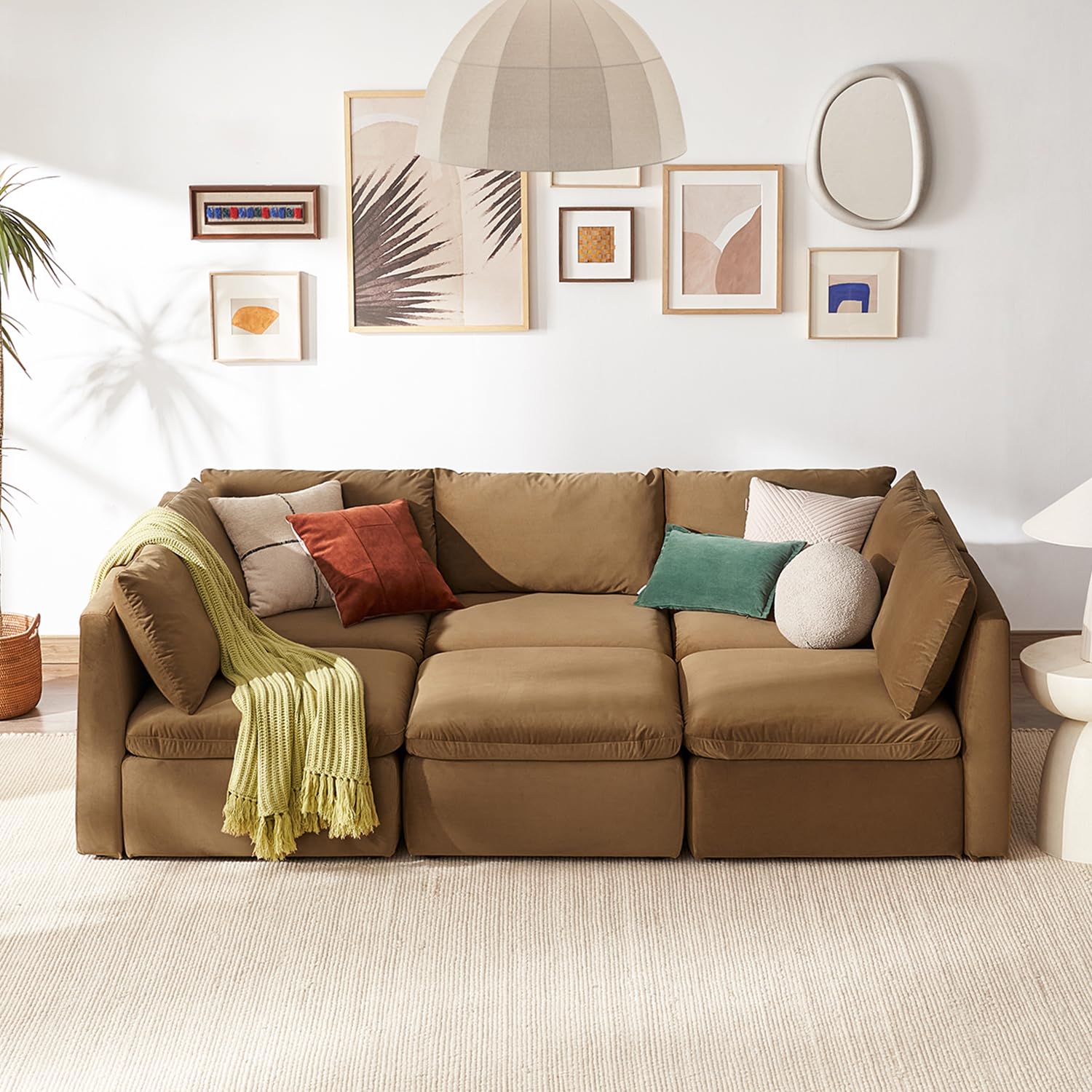 mopio Oversized Modular Sectional Sofa