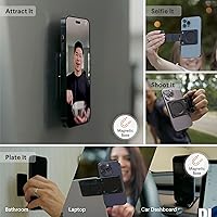 Vista 6 de Kenu Stance+ 10 en 1 MagSafe Super Gadget, soporte magnético para trípode, ventilación para coche+tablero+soporte para CD, soporte para dedos