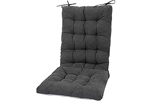 Premium Tufted Back and Seat Cushion for Chair
