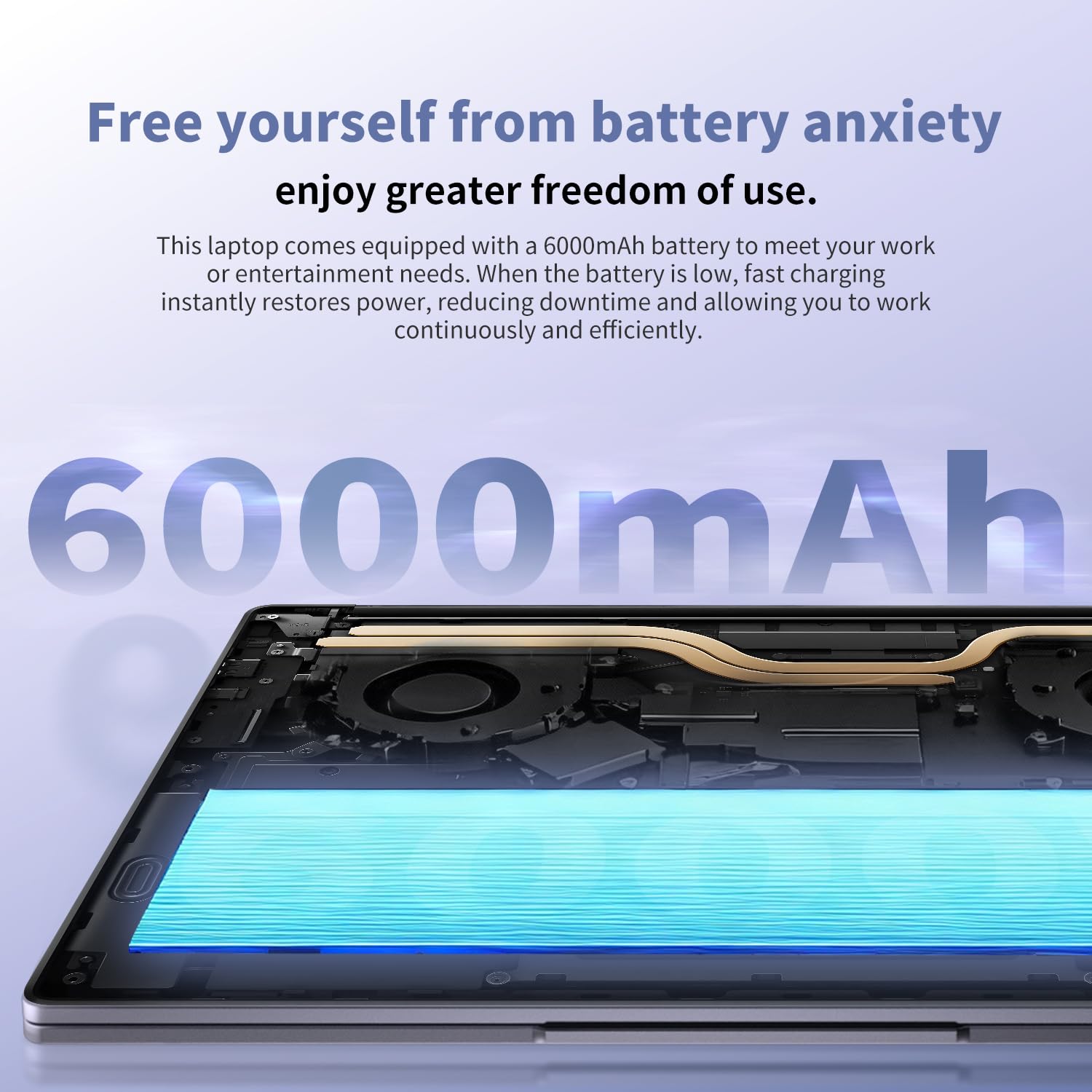 Computer Portatile 15.6 Pollici, Processore N150, 16GB RAM 512GB SSD, Tastiera Retroilluminata, Batteria 6000mAh