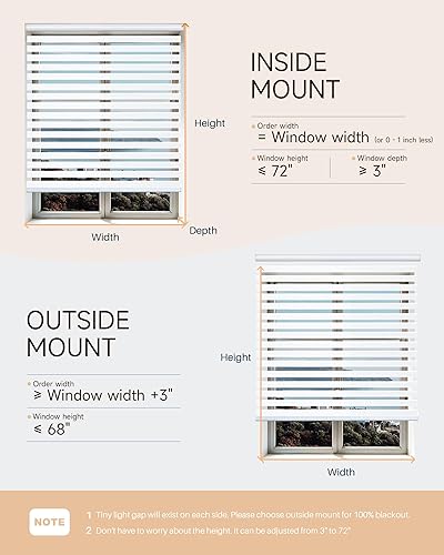 Miniatura 5 de Persianas motorizadas de cebra para ventanas, persianas inteligentes con control remoto, compatibles con Alexa y filtro de luz de privacidad, gris,