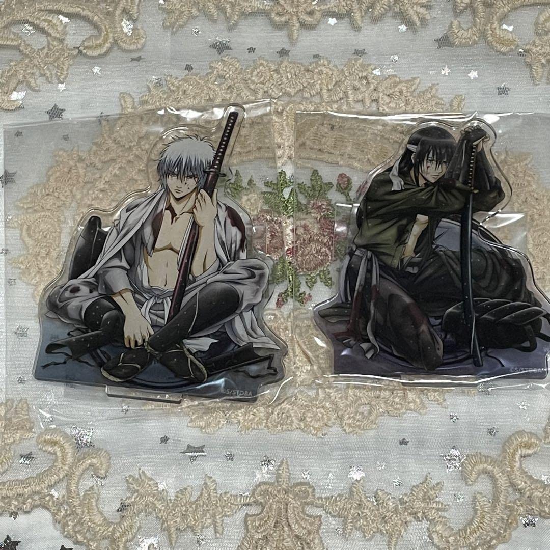 Amazon.co.jp: 2点セット 銀魂 ジャンプフェスタ JF 2019 アクリル 