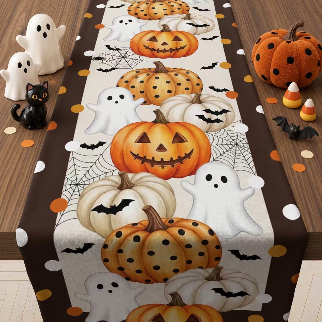 Photo 1 of MDDRUIQI Halloween Table Runner