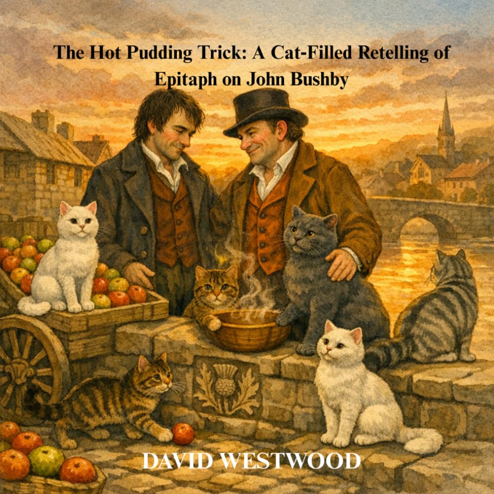 The Hot Pudding Trick: A Cat‑Filled Retelling of Epitaph on John Bushby (Robert Burns for children)