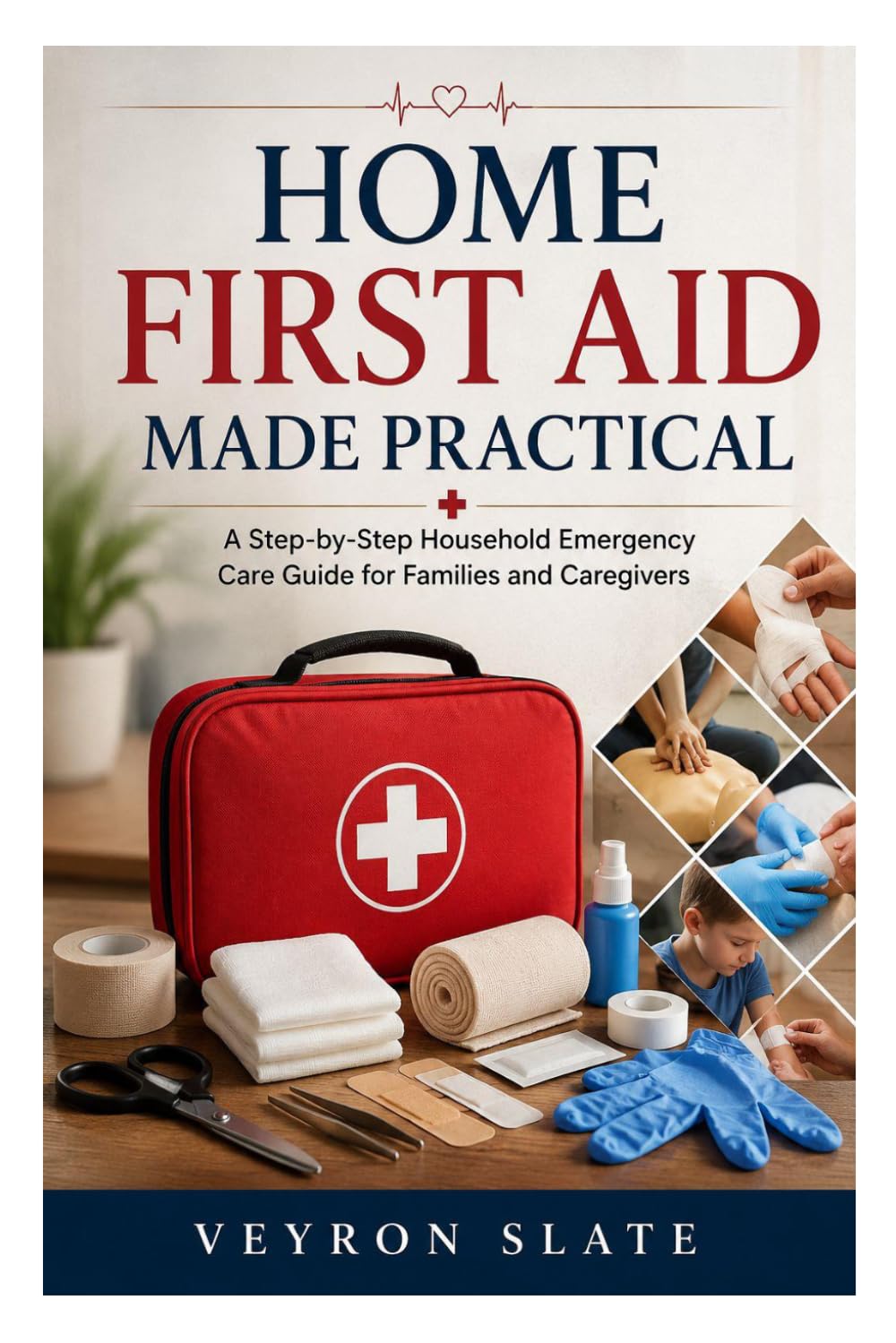 HOME FIRST AID MADE PRACTICAL: A Step-by-Step Household Emergency Care Guide for Families and Caregivers