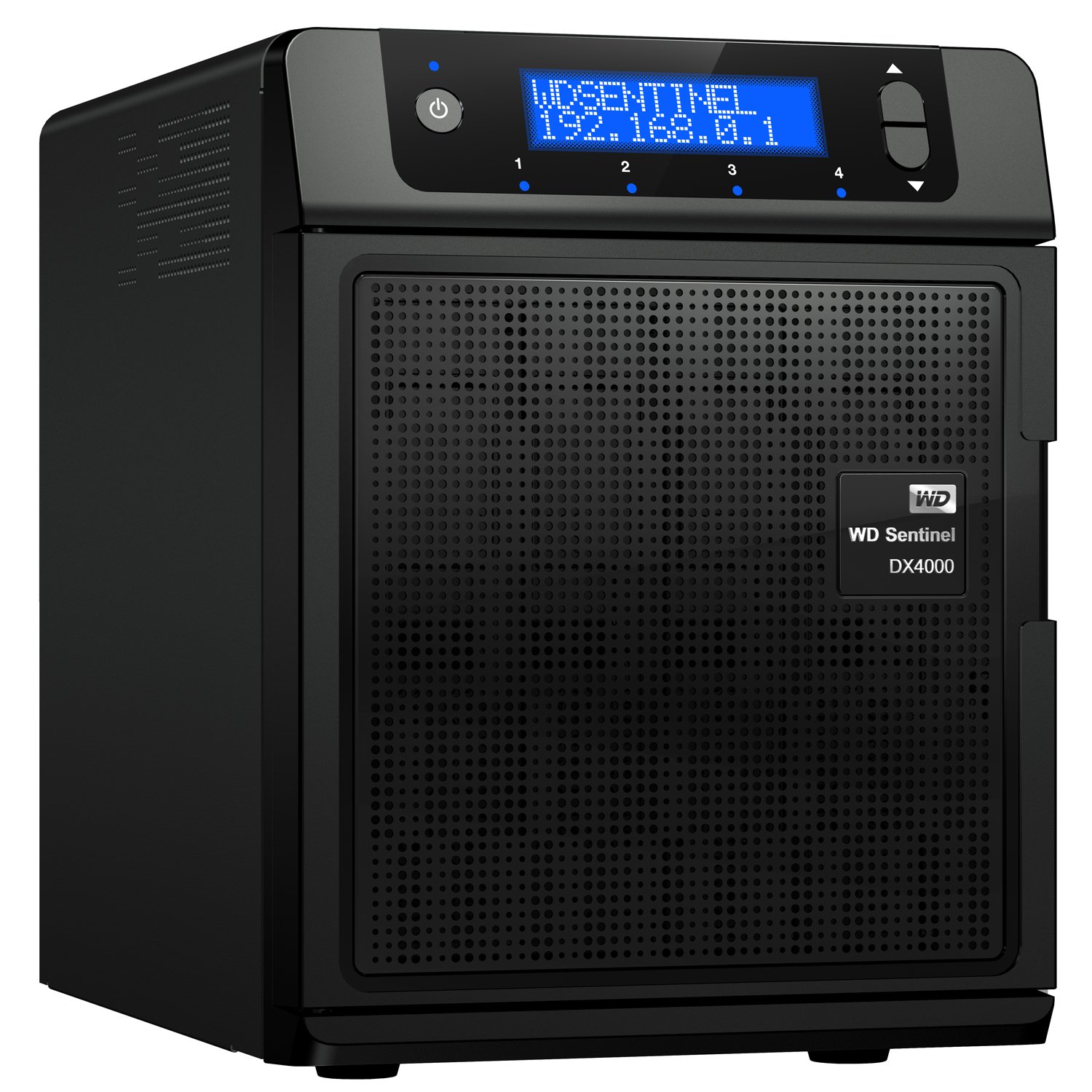 WD Sentinel DX4000 NAS Server di Archiviazione da 16 TB, USB 3.0, Nero