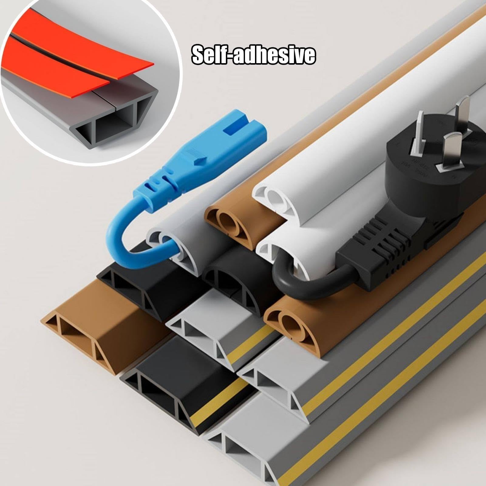 Selbstklebende Kabelkanal, Kabelverdecker für Kabel auf Dem Boden