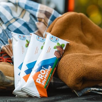 PROBAR Protein Bars, Mint Chocolate (12 Count) and Cookie Dough (12 Count), Gluten-Free, Non-GMO, Plant-Based