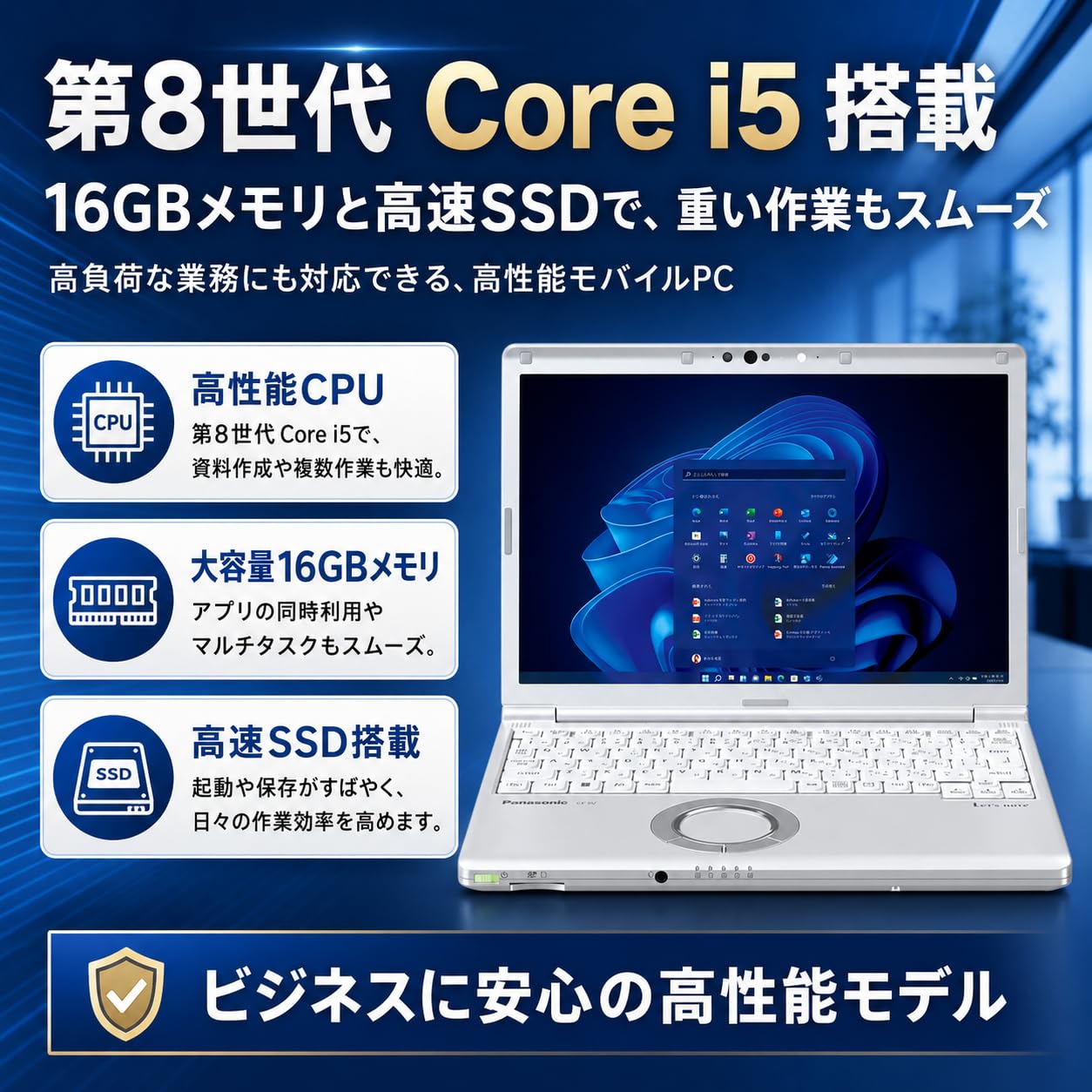 Amazon.co.jp: 【整備済み品】軽量小型ノートパソコン Let`s note CF