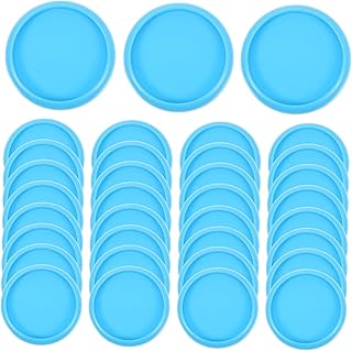 ifundom 44Pcs Fichário Fivela Escritório Notebook Pastas De Arquivo De Escritório Preto Fichário Anéis Seco Apagar Placa Mini Fichário Anéis De Ligação Disco Redondo Discbound Expansão