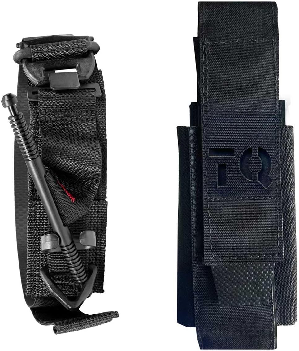 Rescue Essentials Holder with SOF TQ Included (Black)